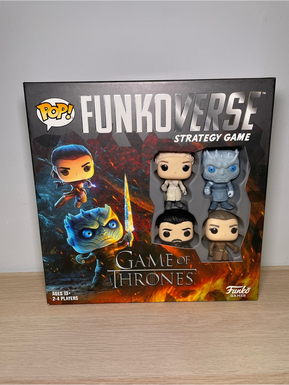 Funko Pop Funkoverse Game of Thrones 100 Strategy Board Game 4-Pack Base Set